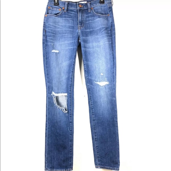 Madewell Denim - Madewell Slim Boyjean Jeans Size 25 Distressed